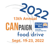WCDS Collects Food Donations for the United Way CANPaign