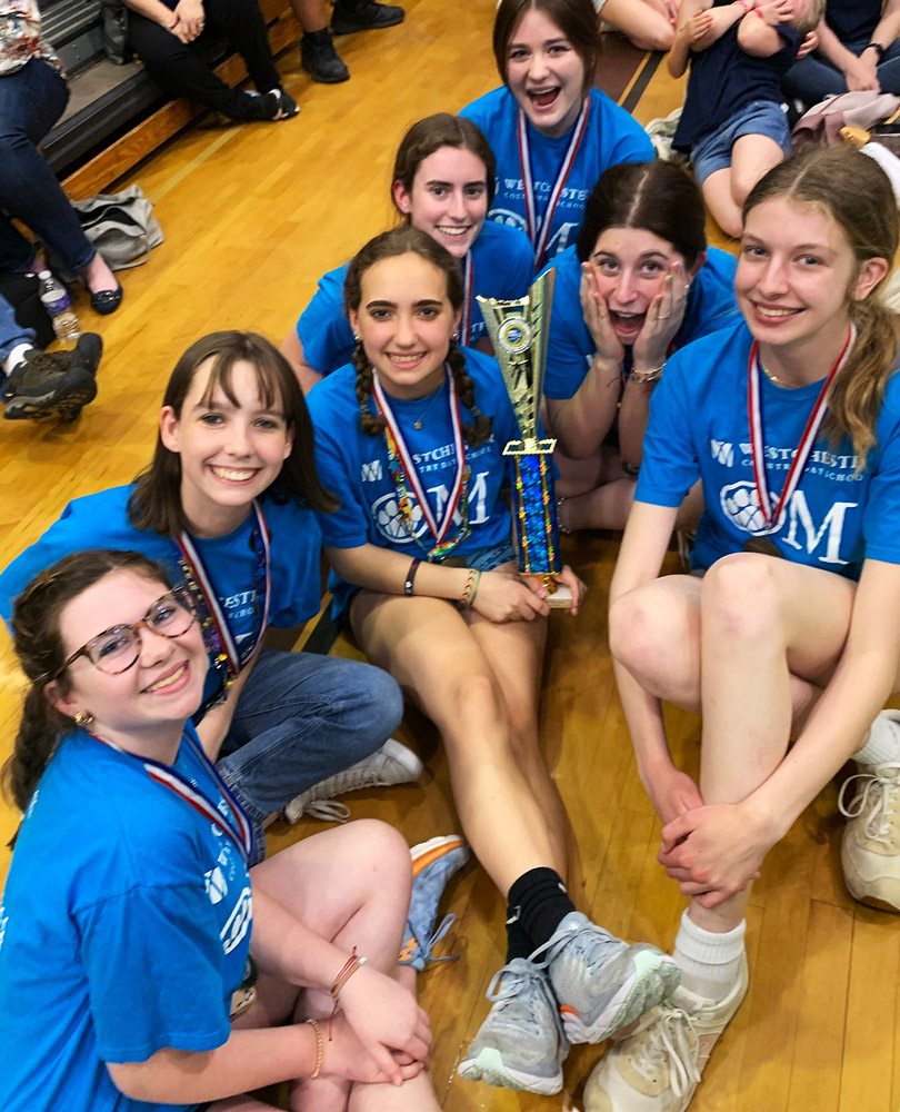Westchester Country Day School Odyssey of the Mind team 2022-2023