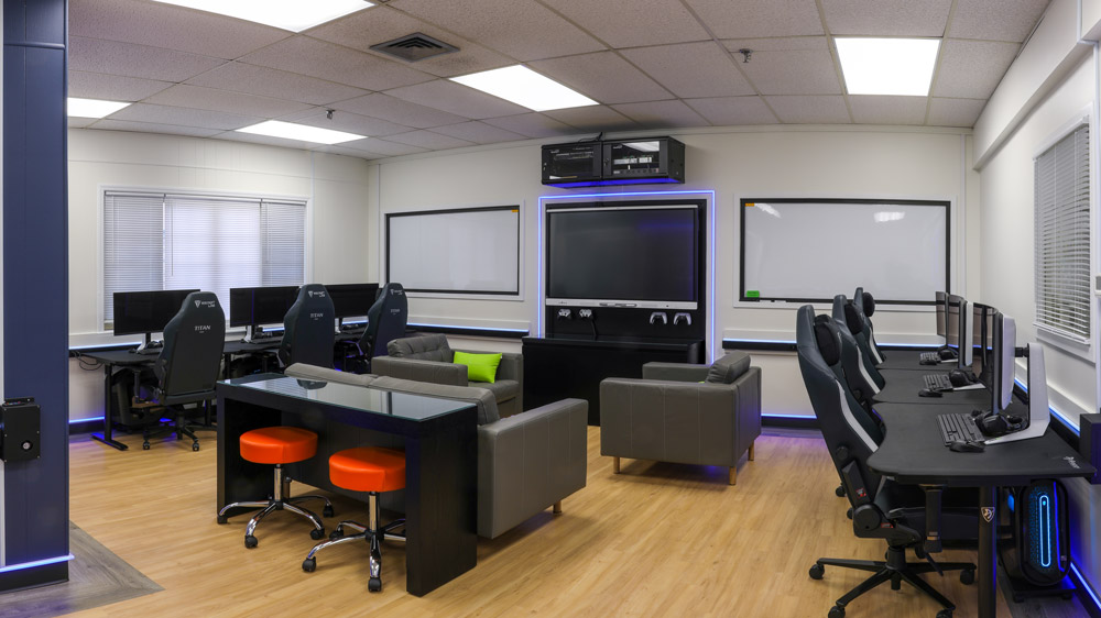 Westchester Country Day School esports lab