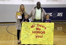 Lower School Honors Mr. Davis