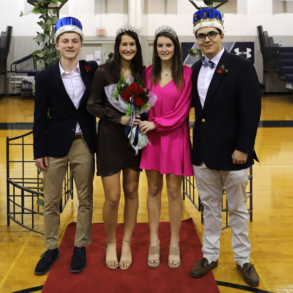 Students Recognized on Homecoming Court